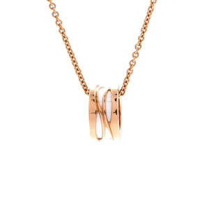 Bvlgari B.Zero1 Design Legend Zaha Hadid Pendant Necklace
